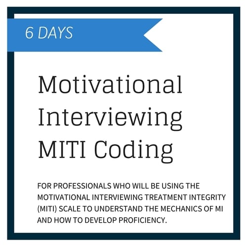 Motivational Interviewing MITI Coding